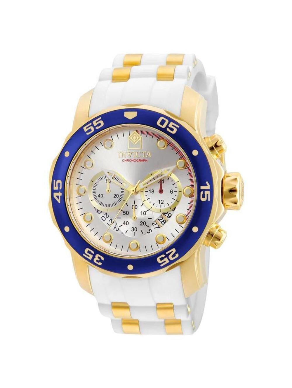 Invicta Pro Diver SCUBA Men's Watch - 48mm. Gold, White (20293)